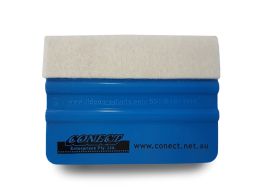 CONECT H/DUTY FELT TIP 4 BLUE SQUEEGEE  