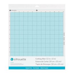 SILHOUETTE CAMEO CUTTING MAT - 12" X 12" STANDARD TACK
