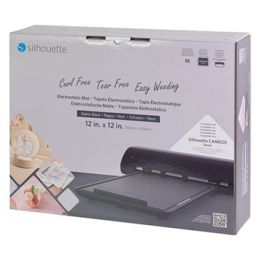 SILHOUETTE CAMEO ELECTROSTATIC MAT MATTE BLACK – 12” X 12”
