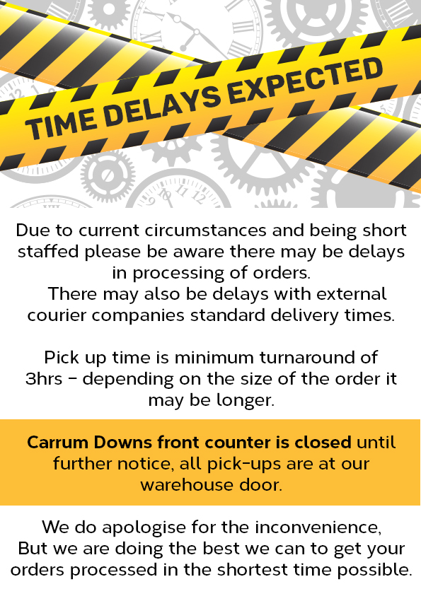 time delays expected